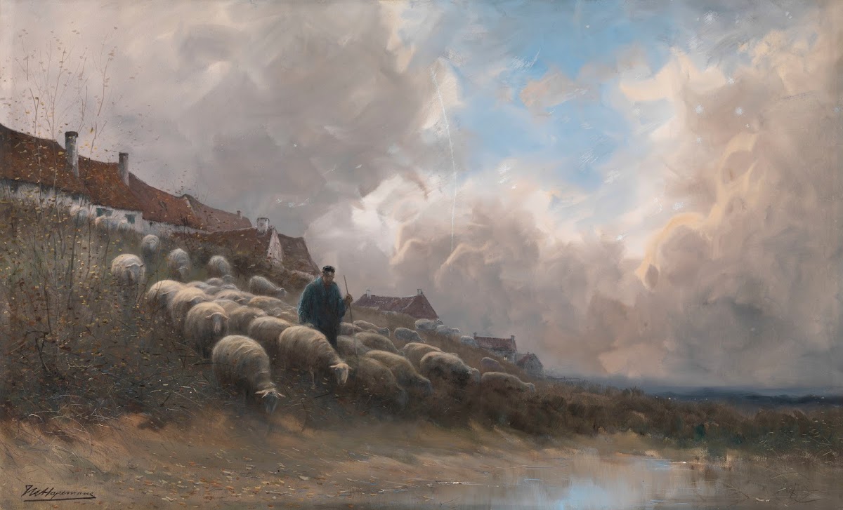 Landscape with Sheep