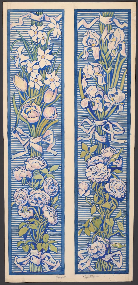 Majolica Ornament Design 1905   1908