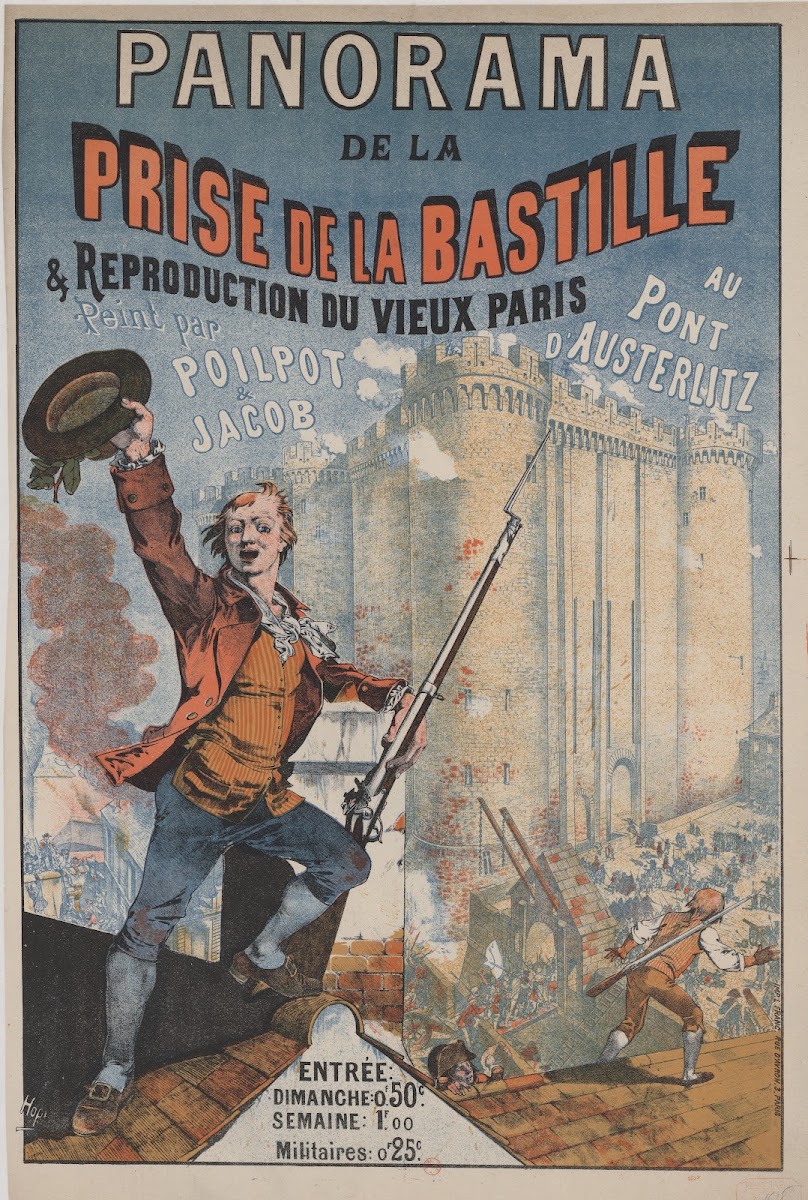 Panorama de la prise de la Bastille et reproduction du vieux Paris 1883