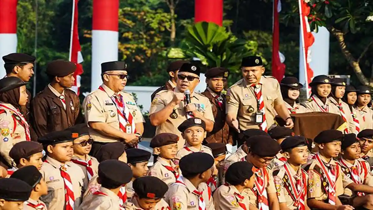 Gerakan Pramuka Kota Bogor memperingati Hari Pramuka ke-65