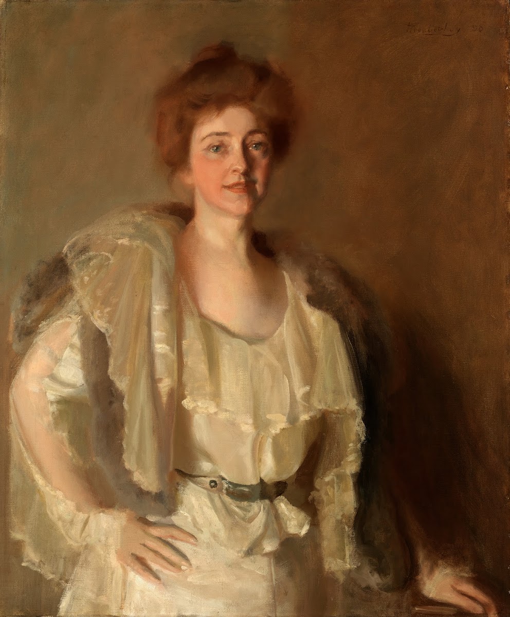Alice Barney in Whites and Browns 1898