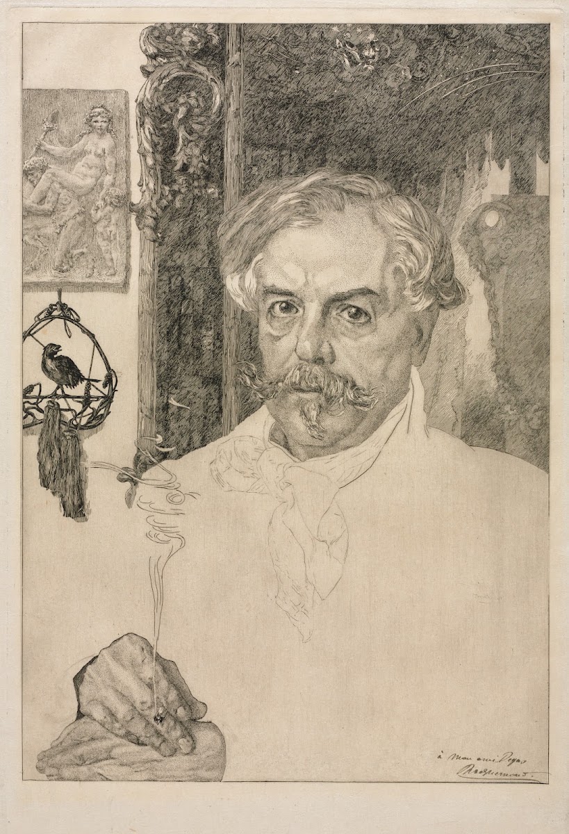 Portrait of Edmond de Goncourt 1882