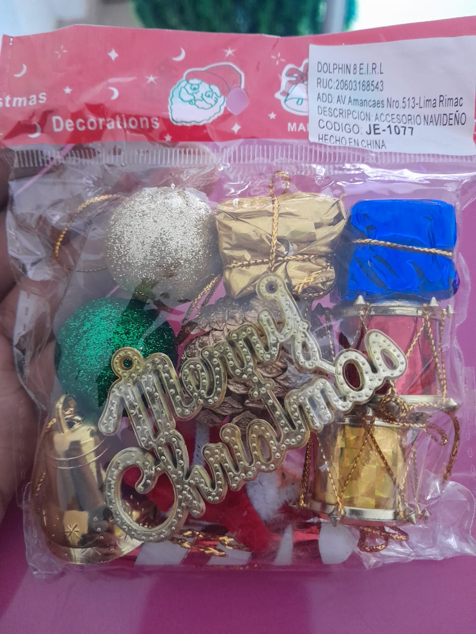ACCESORIO NAVIDEÑO
