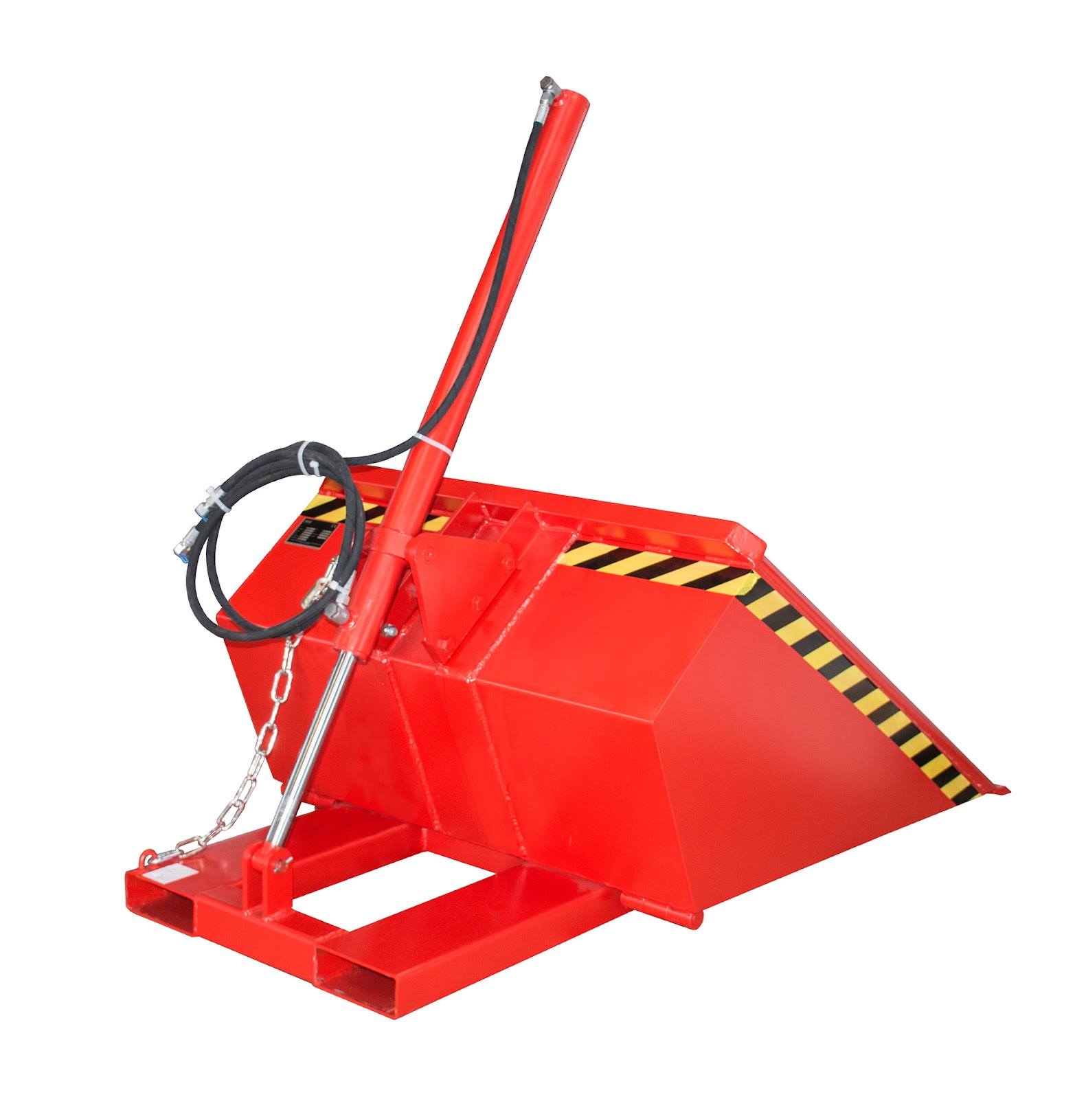 Shovel DGS 500, gelakt, Vuurrood
