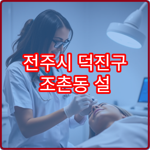 전주시 덕진구 조촌동 설 연휴 피부과 진료 가능한 병원 정보