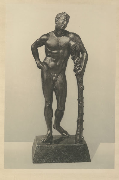 Hercules Leaning On His Club  Paduan First Half Of XVI Century 1910