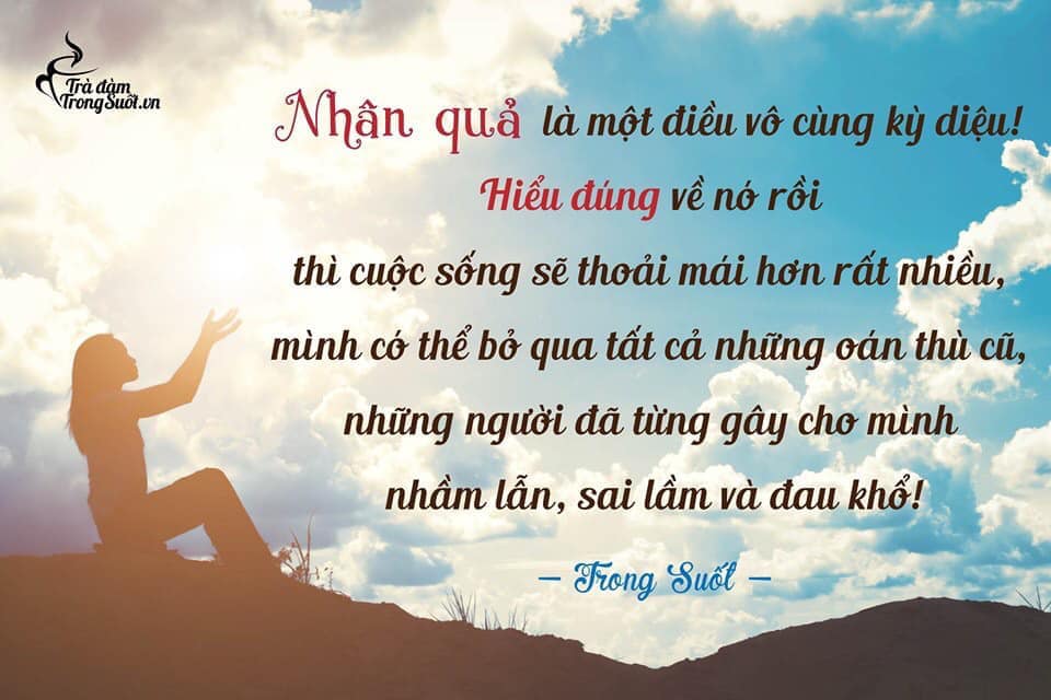 Hiểu đúng về nhân quả, buông xả lỗi lầm xưa