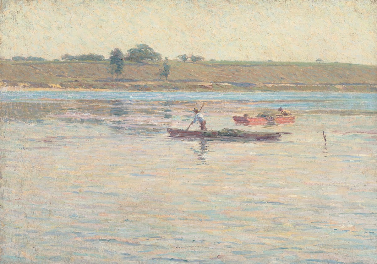 Landscape with Fishermen circa 1900 10