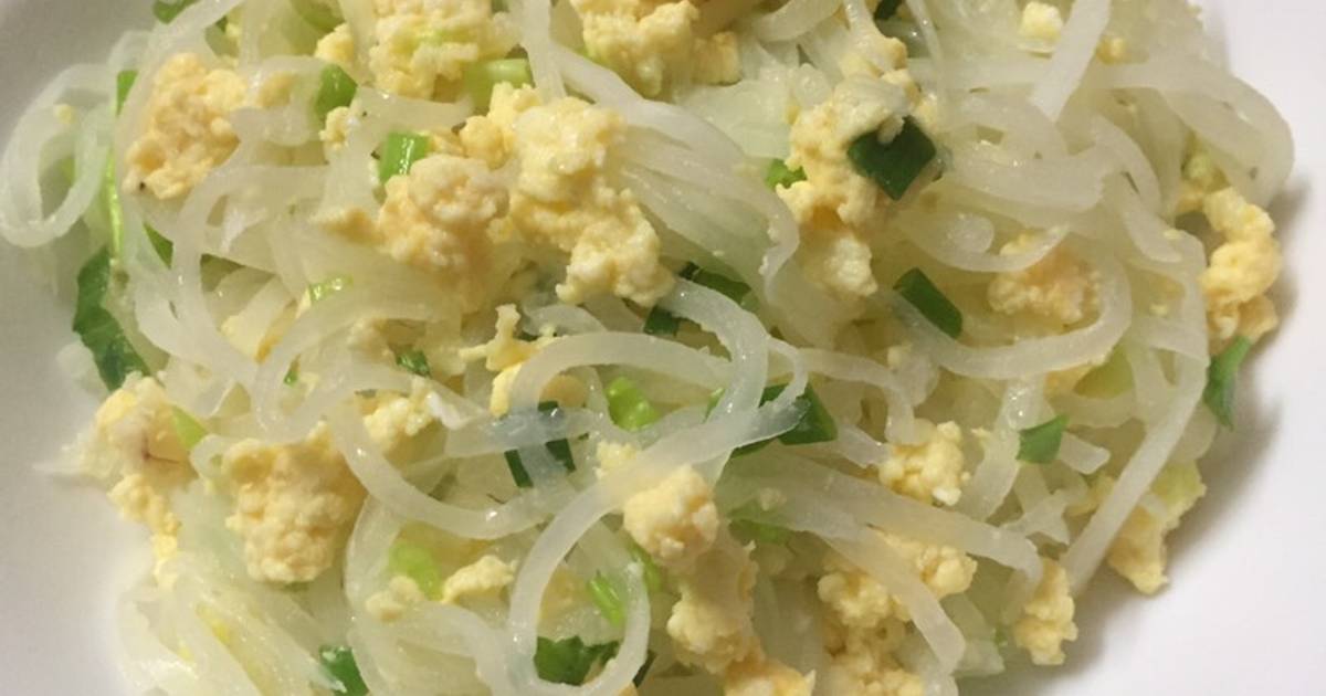 Củ cải xào trứng