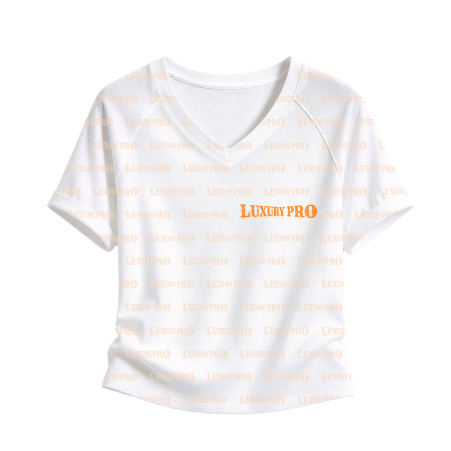 AOP MDB V-Neck Raglan Short Sleeve T-Shirt