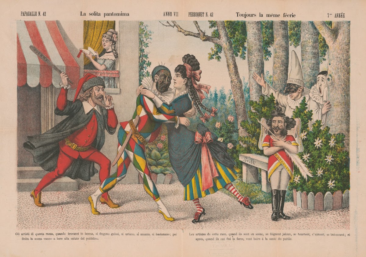 La solita pantomina Toujours la mème féerie 1879