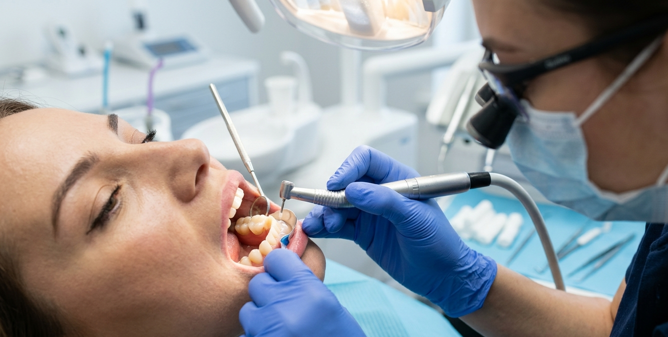 Composite cosmetic dental fillings