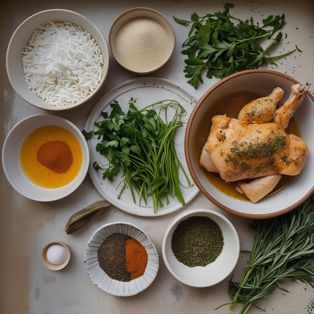 Ingredients for Braised Catalina Chicken Recipe - Easy Homemade Comfort Meal