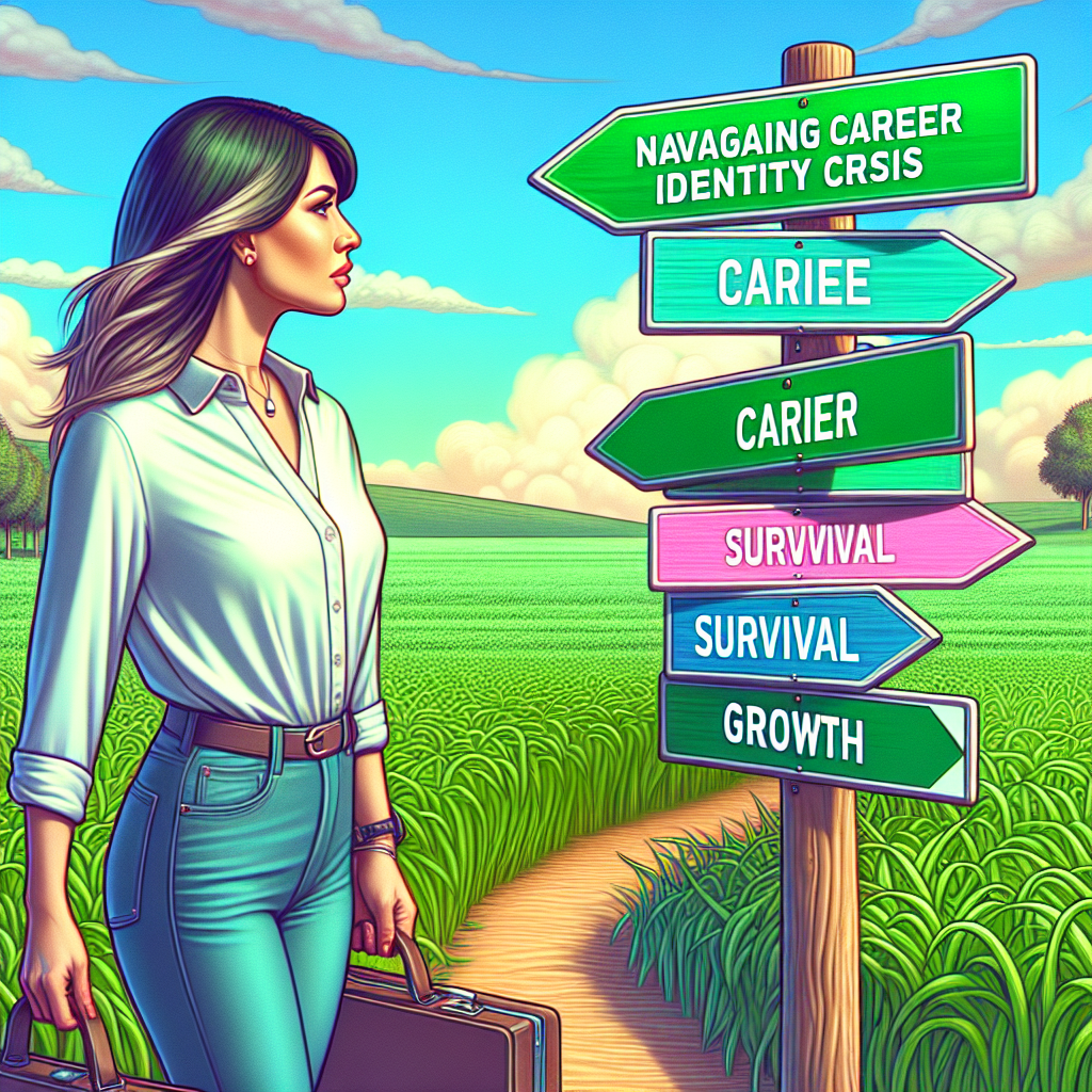 Navigating Career Identity Crisis: Tips for Survival and Growth
