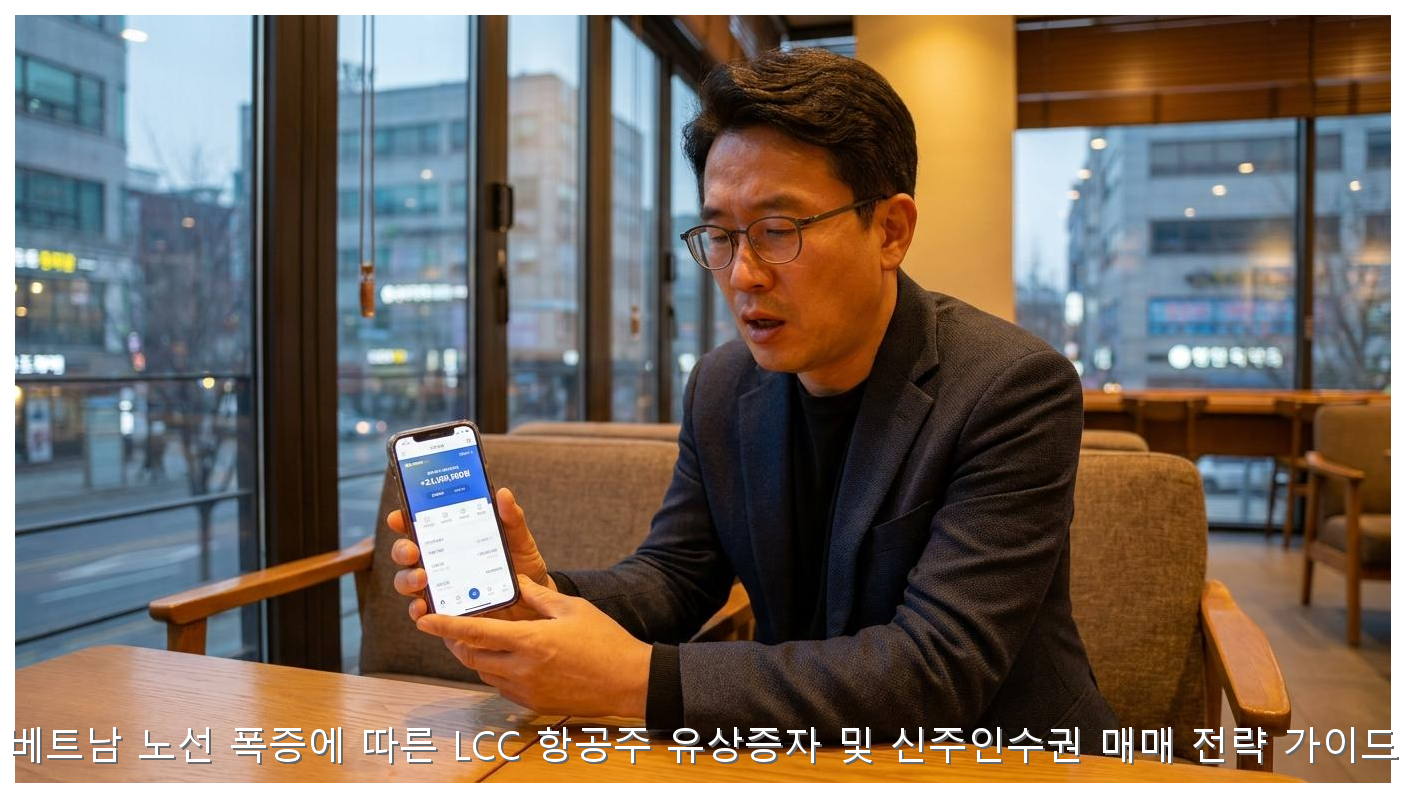 베트남 노선 폭증에 따른 LCC 항공주 유상증자 및 신주인수권 매매 전략 가이드 핵심 안내 및 분석 인포그래픽 (7)