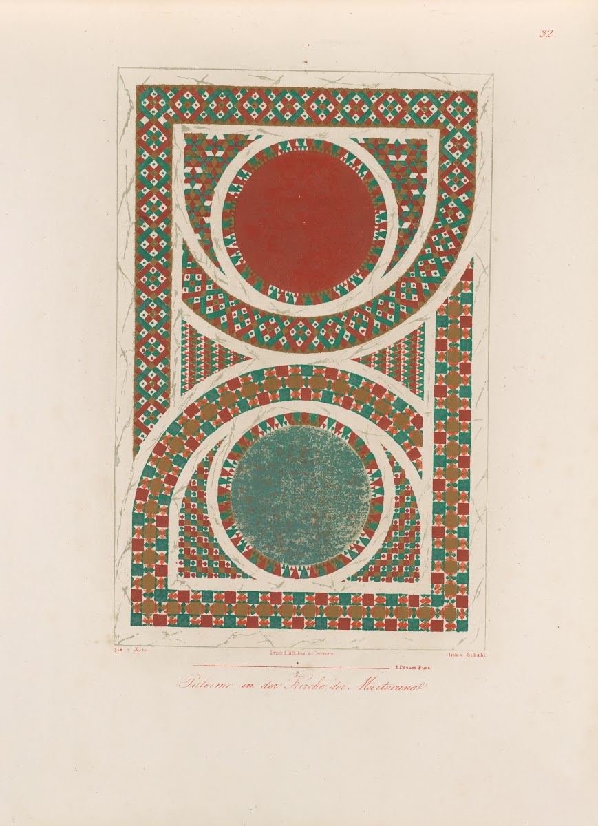 Ornamente aller klassischen Kunst Epochen nach den Originalien in ihren eigenthu