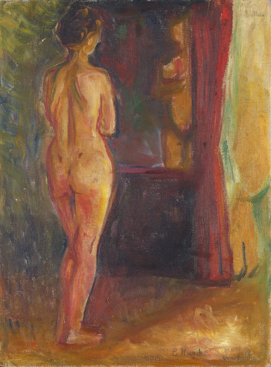 Nude in Front of the Mirror 1902