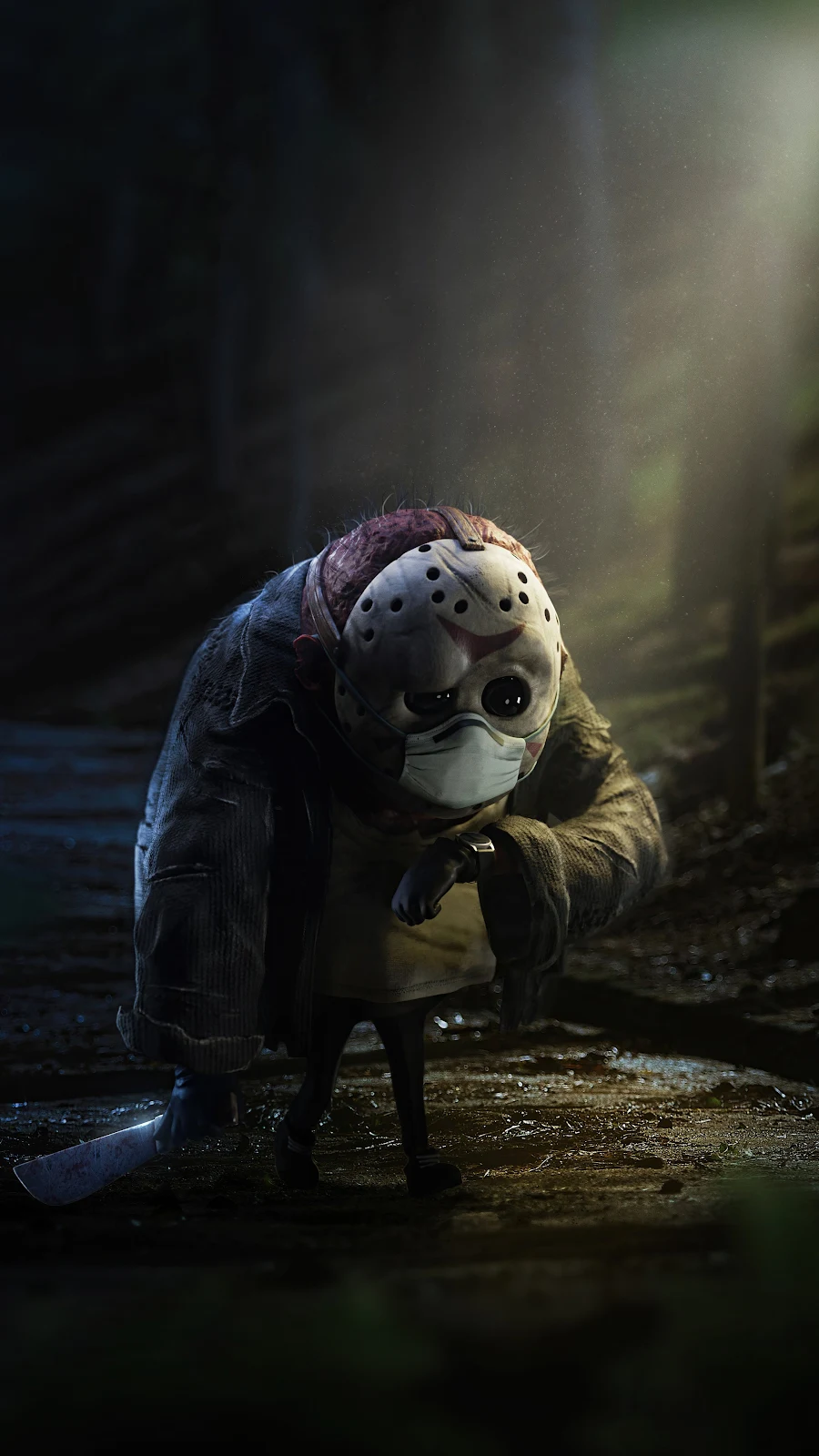 Jason, Voorhees, Mask, Friday the 13th 4K iPhone Wallpaper Background [2160x3840] Free Download