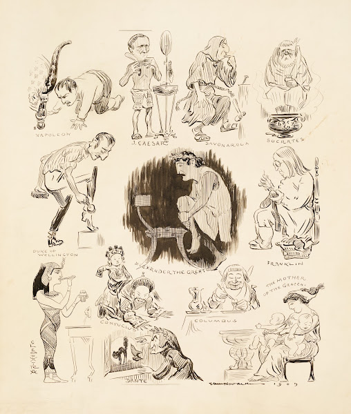 As they were never painted 1909