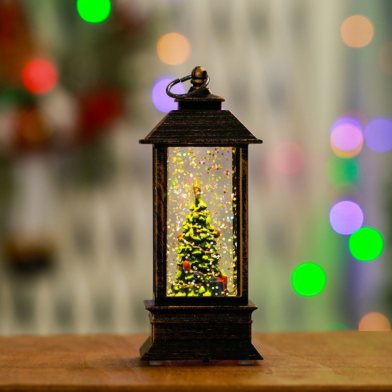 Decorative LED lantern for festive accents