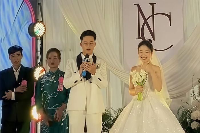 Chú rể Trung Quốc nói nhầm một câu khiến cả đám cưới cười nghiêng ngả - Báo Người Lao Động