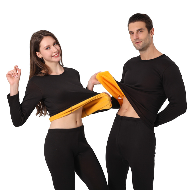 Thermo-Unterwäsche-Set, gefüttert, für Damen und Herren