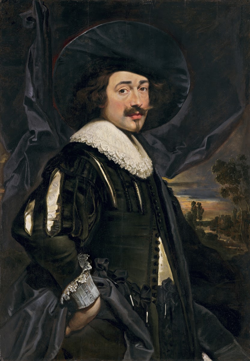 Portrait of a Man in a Wide Brimmed Hat early 1630s