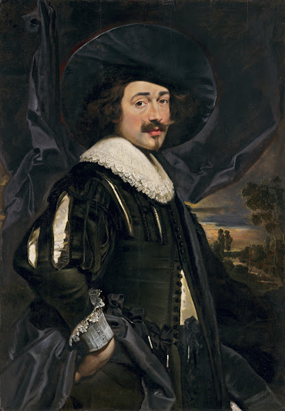 Portrait of a Man in a Wide Brimmed Hat early 1630s
