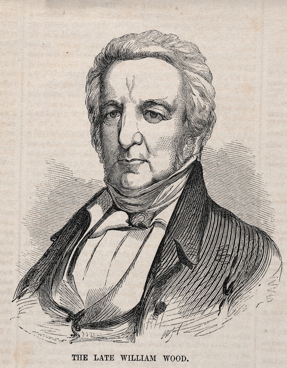 The Late William Wood 1857