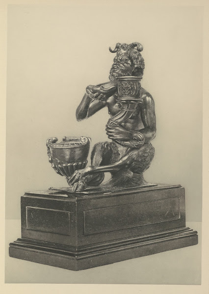 Satyr With Inkstand And Candlesocket  Riccio 1910