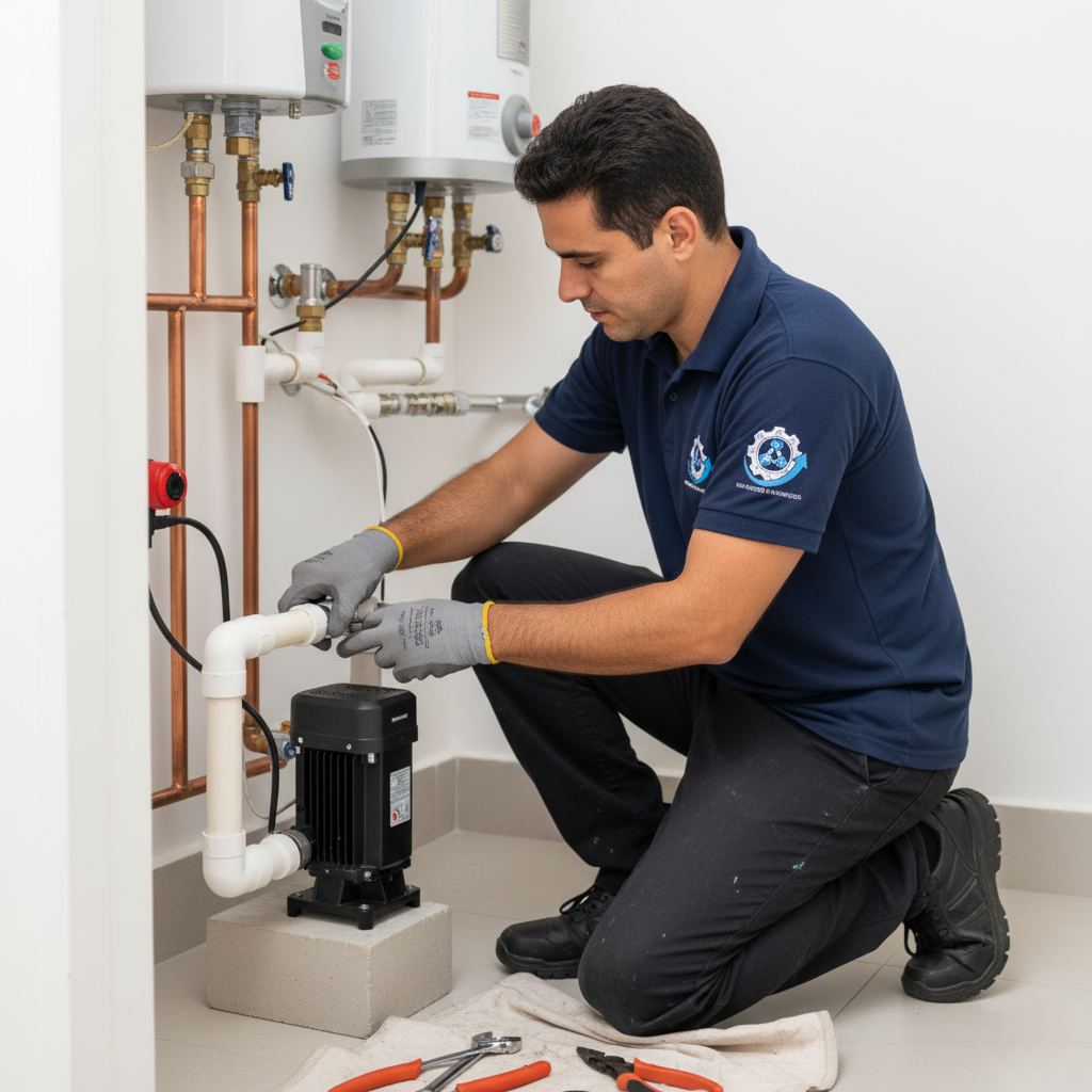 Instalação de Pressurizador