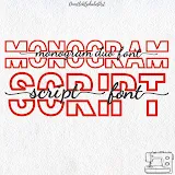 Stitch photo 6 of the Split ArialNova Applique & Monogram Satin Stitch Script embroidery design