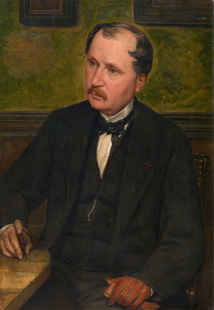 Alphonse Balat The Architect 1869