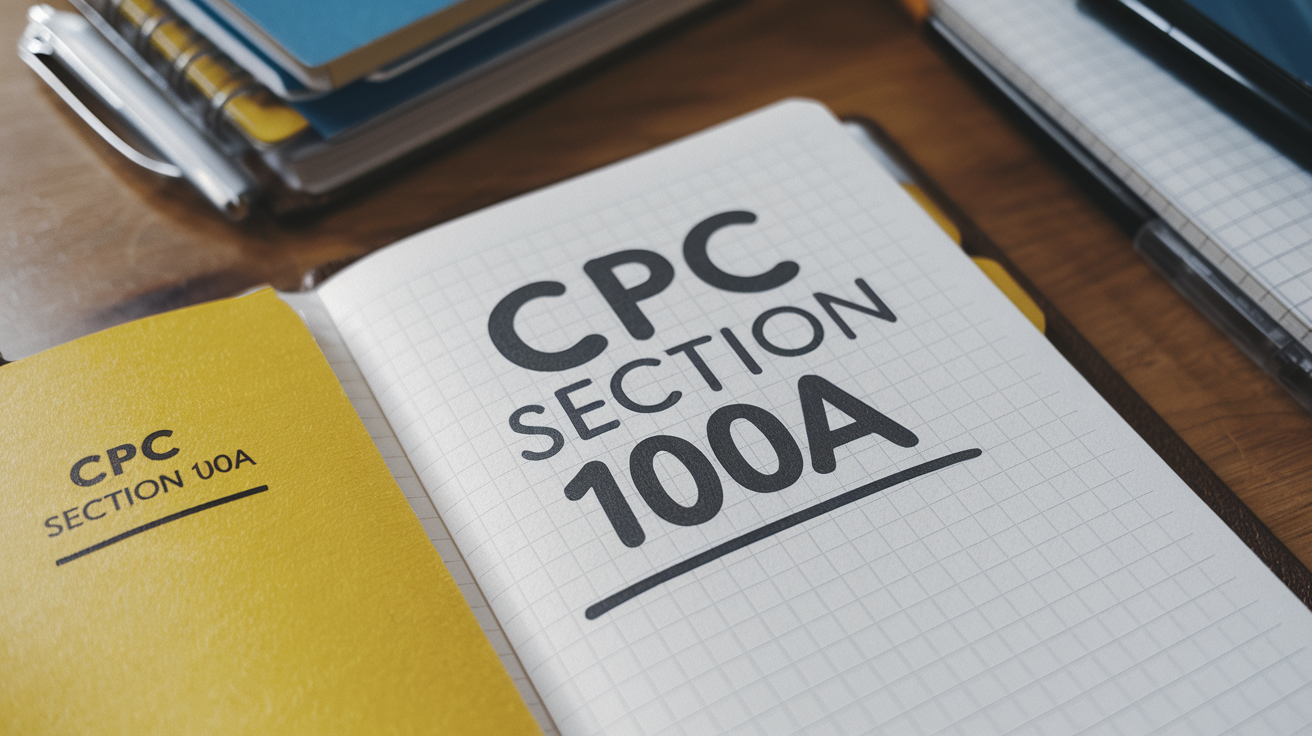 CPC Section 100A – Second Appeal Procedure