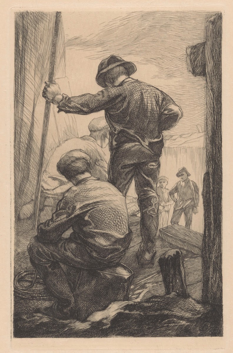 Vijf polderjongens