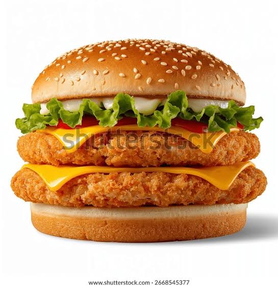 Double Chicken Burger