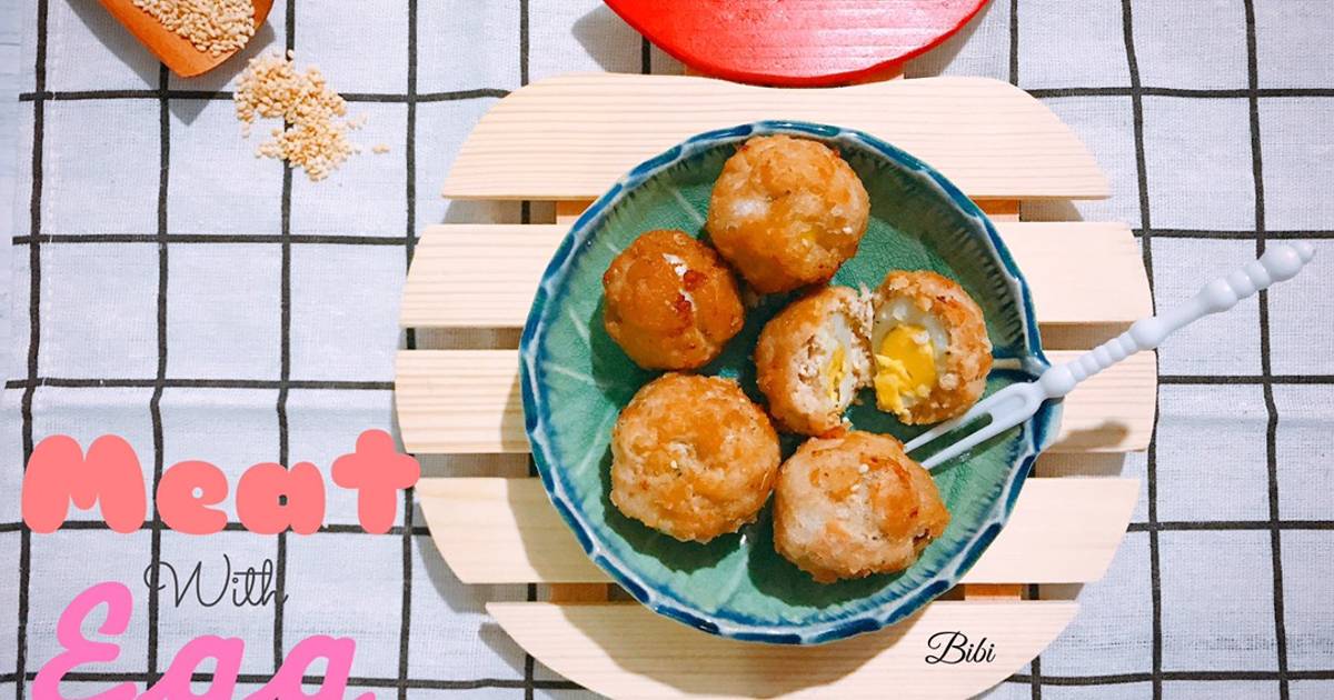 Trứng cút bọc thịt chiên xù