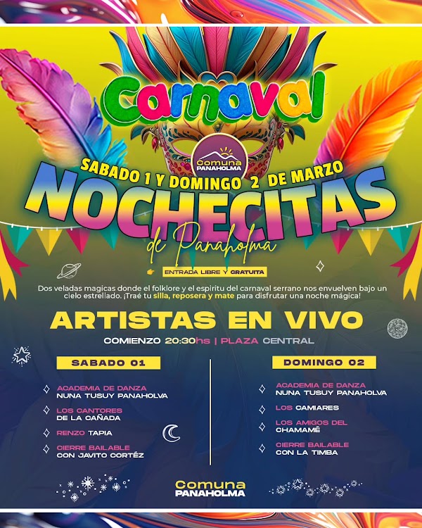 Nochecitas de Panaholma