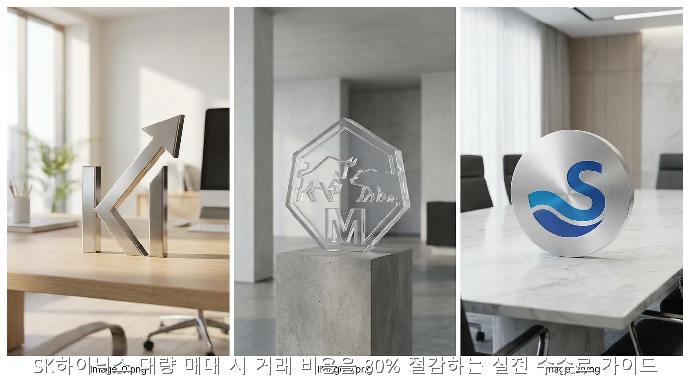 SK하이닉스 대량 매매 시 거래 비용을 80% 절감하는 실전 수수료 가이드 핵심 안내 및 분석 인포그래픽 (7)
