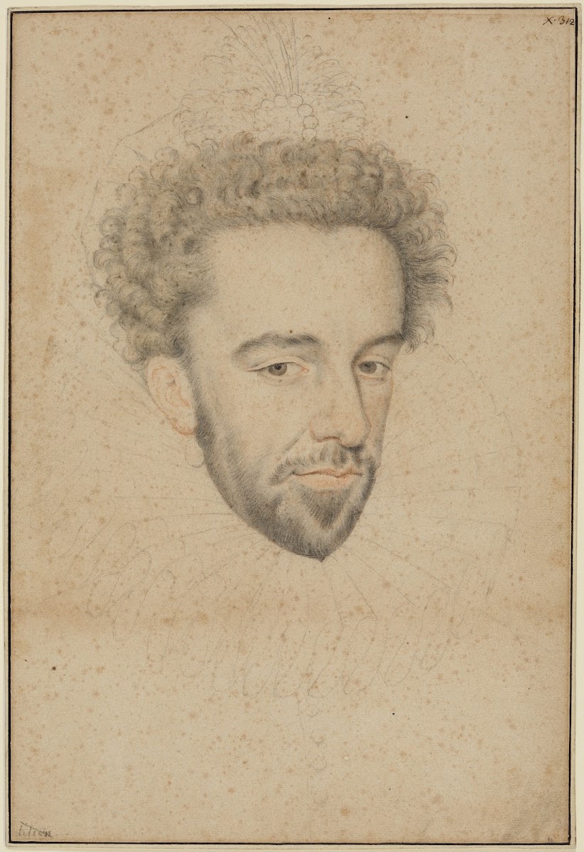 Bildniskopf König Heinrichs III von Frankreich ca 1573 1574