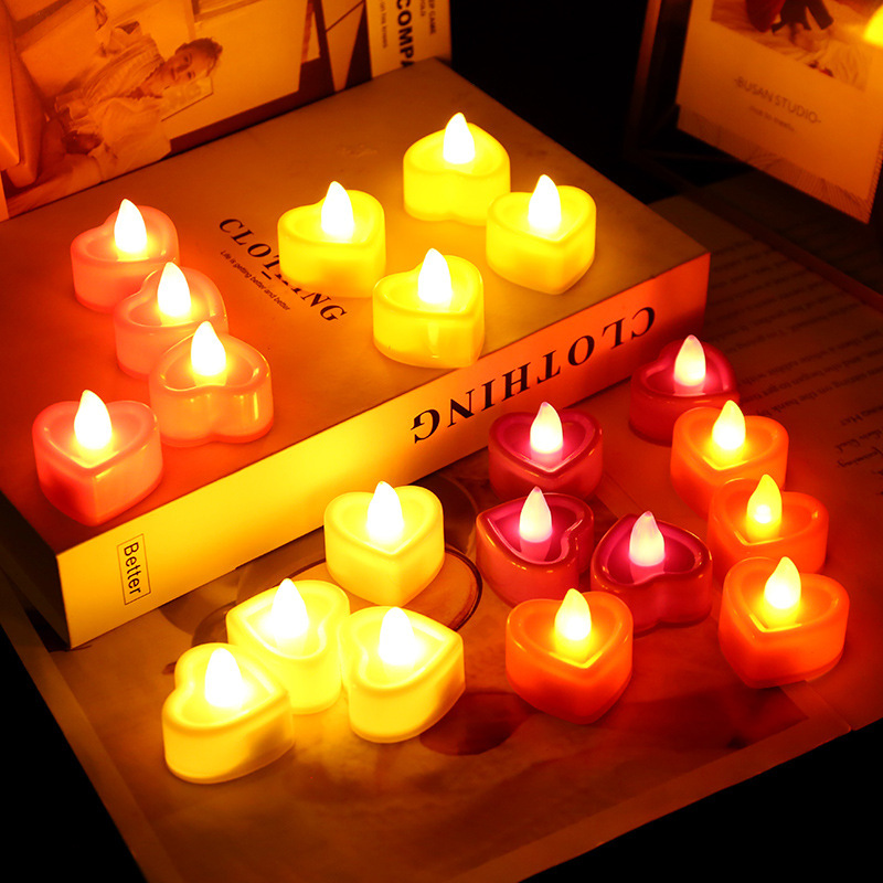 LED candlelight, PVC, decorative lighting