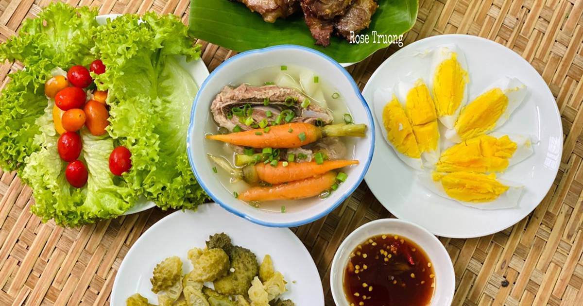 Mâm Cơm Nhà Mẹ Nấu #10