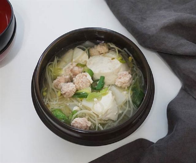 Canh Đậu Hũ Non Trứng Cá Tuyết