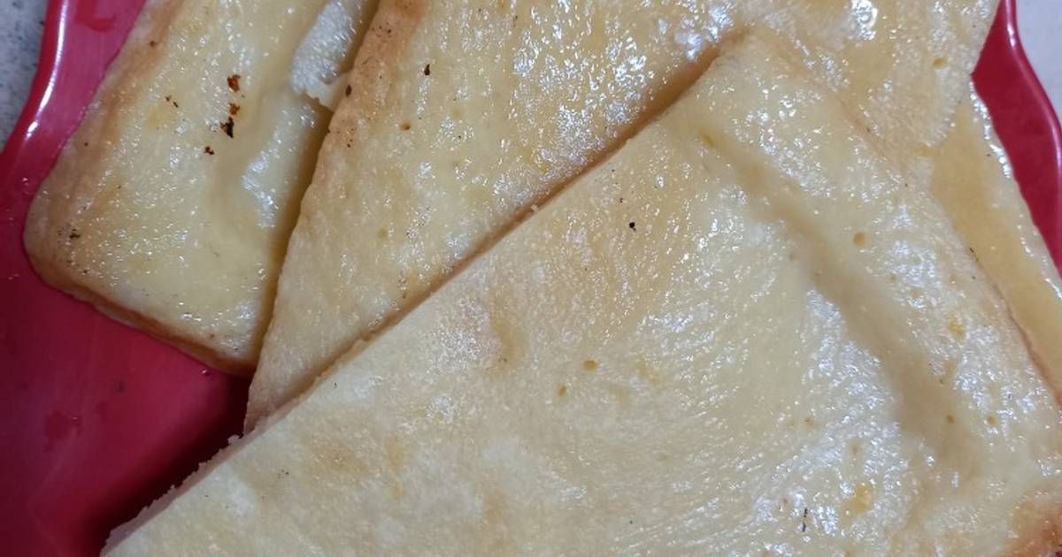 Bánh da lợn nướng trứng sữa