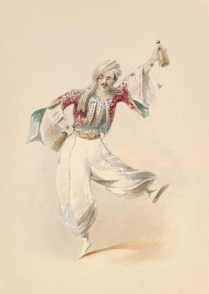 Costume Study For Pedrillo In The Abduction From The Seraglio By WA Mozart Ca 18