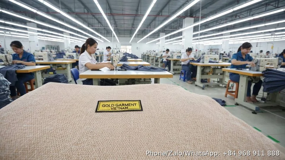 garment manufacturing Vietnam - Gold Garment Vietnam