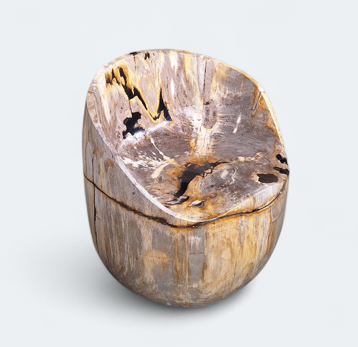 BACKREST — SKU PJA.29.25 | Petrified Wood by PJ Antique Bali