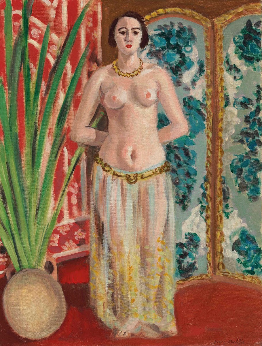 Odalisque Mains Dans Le Dos 1923