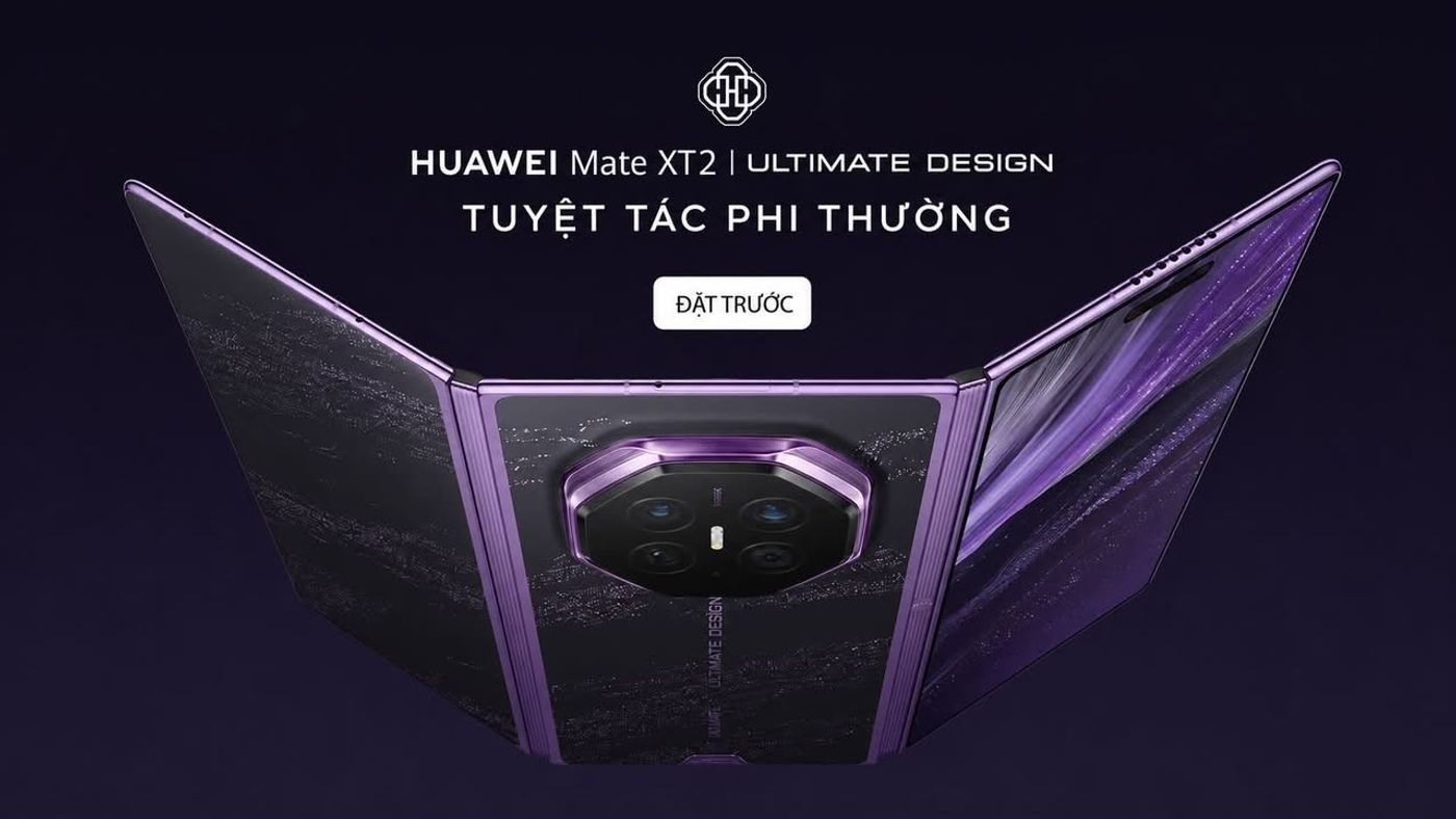 Huawei Mate XT 2 lộ cấu hình đặt trước, có bản màn hình riêng tư dung lượng 2 TB #Huawei #HuaweiMateXT2 #MateXT2 #DienThoaiGap #DienThoaiGapBa #HarmonyOS #CongNghe #Smartphone #Man