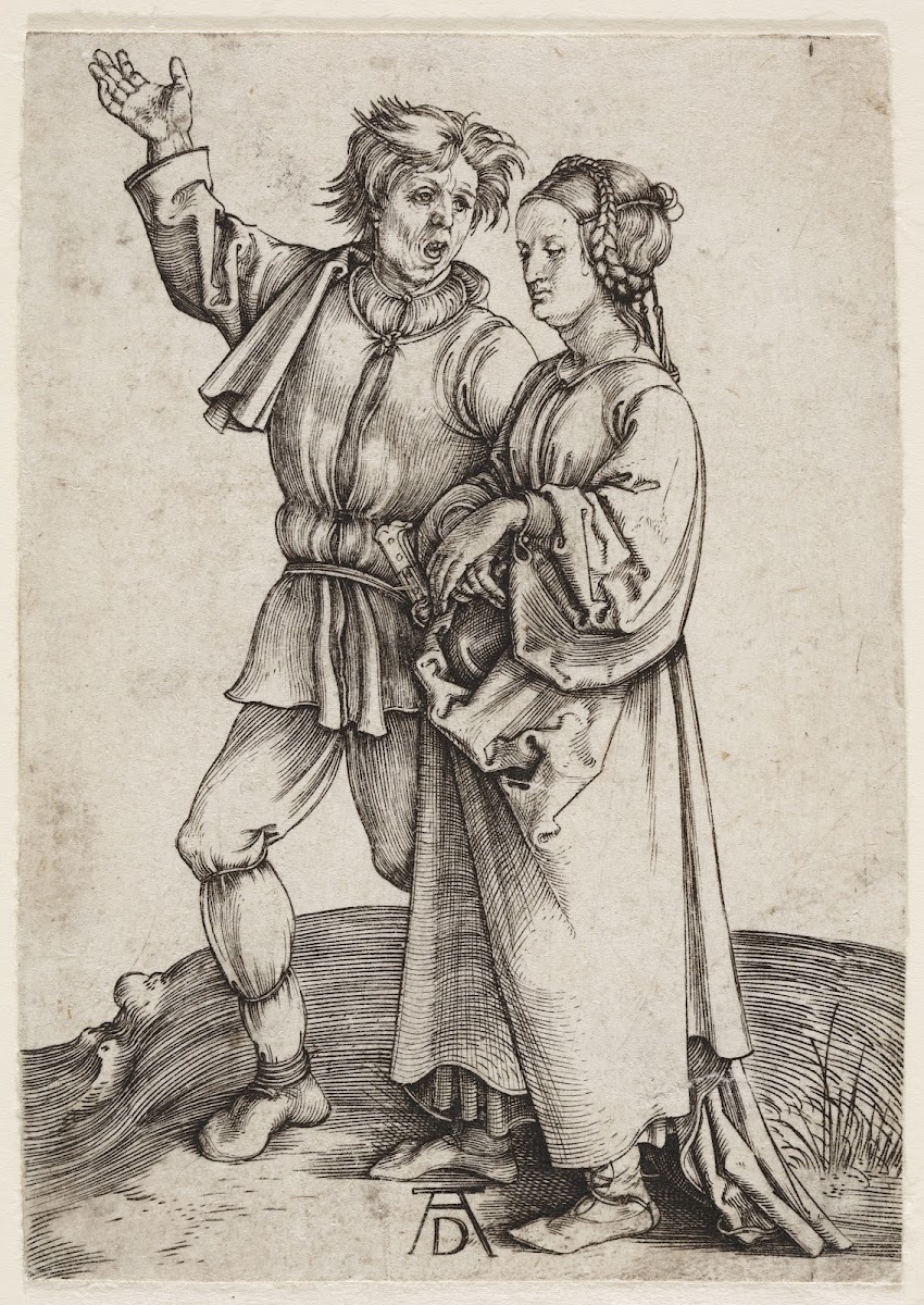 The Young Peasant and His Wife ca 1497